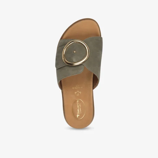 Tamaris Comfort Damen Pantoletten-Damen Sandalen
