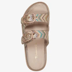 Tamaris ​ Damen Pantolette-Damen Sandalen