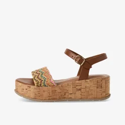 Tamaris ​ Damen Plateausandale-Damen Sandalen