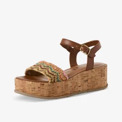 Tamaris ​ Damen Plateausandale-Damen Sandalen