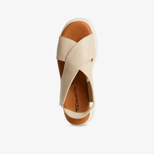 Tamaris ​ Damen Plateausandale-Damen Sandalen