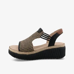 TOM TAILOR ​ Damen Keilsandale-Damen Sandalen