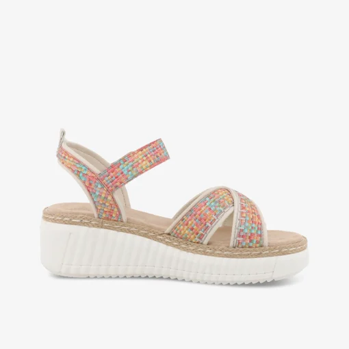 TOM TAILOR ​ Damen Keilsandale-Damen Sandalen