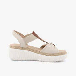 TOM TAILOR ​ Damen Keilsandale-Damen Sandalen