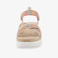TOM TAILOR ​ Damen Keilsandale-Damen Sandalen