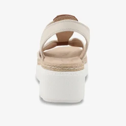 TOM TAILOR ​ Damen Keilsandale-Damen Sandalen
