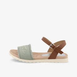 TOM TAILOR ​ Damen Riemchensandale-Damen Sandalen