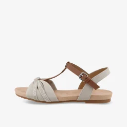 TOM TAILOR ​ Damen Riemchensandale-Damen Sandalen