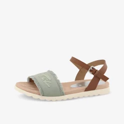 TOM TAILOR ​ Damen Riemchensandale-Damen Sandalen