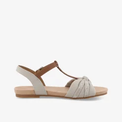 TOM TAILOR ​ Damen Riemchensandale-Damen Sandalen