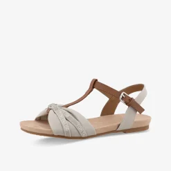 TOM TAILOR ​ Damen Riemchensandale-Damen Sandalen