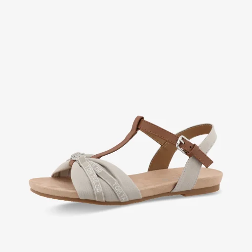 TOM TAILOR ​ Damen Riemchensandale-Damen Sandalen