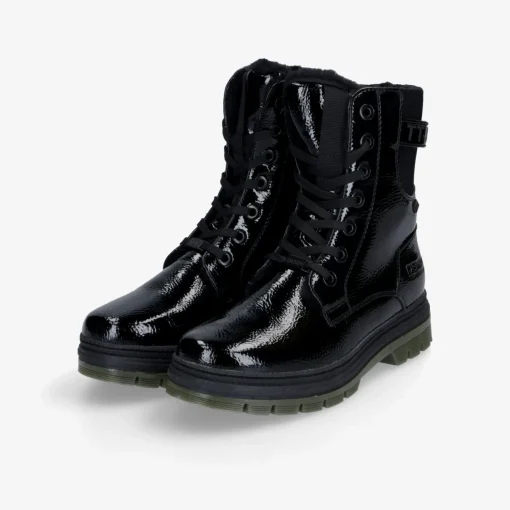 TOM TAILOR ​ Damen Schnürstiefelette-Damen Stiefeletten