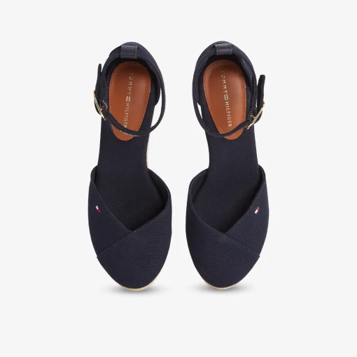 TOMMY HILFIGER ​ Damen Keilsandale-Damen Sandalen