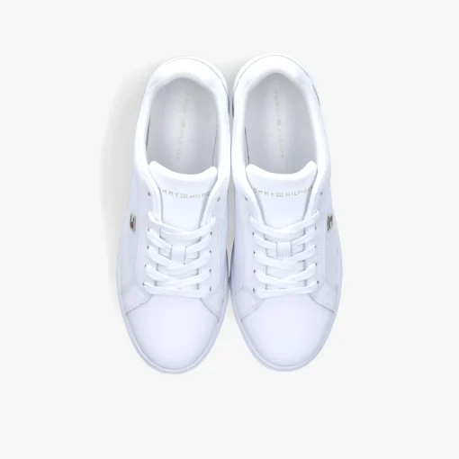 TOMMY HILFIGER ​ Damen klassische Schnürer-Damen Größen Ab 42 | Halbschuhe