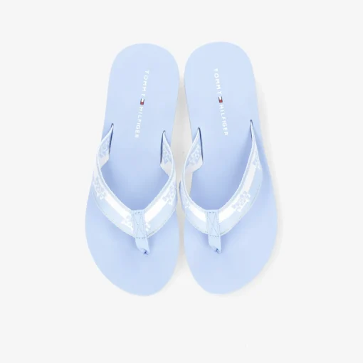TOMMY HILFIGER Damen Zehentrenner-Damen Sandalen
