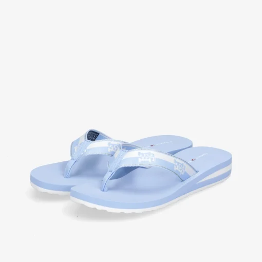 TOMMY HILFIGER Damen Zehentrenner-Damen Sandalen