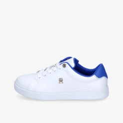 TOMMY HILFIGER ELEVATED ESSENTIAL COURT Damen Klassischer Schnürer-Damen Halbschuhe | Sneaker