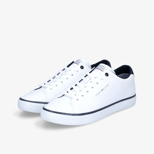 TOMMY HILFIGER HI Vulc Core Low Leather Herren Sneaker Low-Herren Sneaker