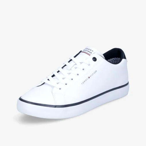 TOMMY HILFIGER HI Vulc Core Low Leather Herren Sneaker Low-Herren Sneaker