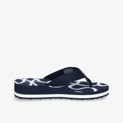 TOMMY HILFIGER Rope M Wedge Damen Zehentrenner-Damen Sandalen