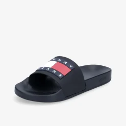 TOMMY HILFIGER Tommy Jeans Pool Slide Herren Pantolette-Herren Badeschuhe | Sandalen