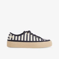 TOMMY HILFIGER ​ Vulc Rope Damen Leinenschuh-Damen Halbschuhe