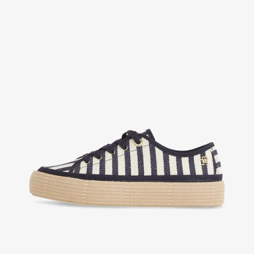 TOMMY HILFIGER ​ Vulc Rope Damen Leinenschuh-Damen Halbschuhe