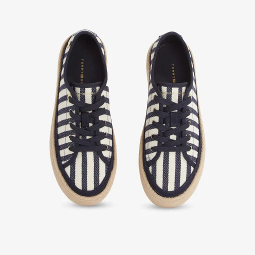TOMMY HILFIGER ​ Vulc Rope Damen Leinenschuh-Damen Halbschuhe