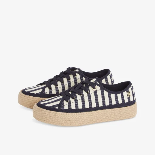 TOMMY HILFIGER ​ Vulc Rope Damen Leinenschuh-Damen Halbschuhe