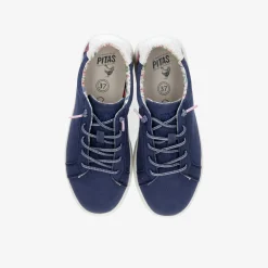 WALK IN PITAS ​ Iris Damen Plateau Schnürer-Damen Halbschuhe