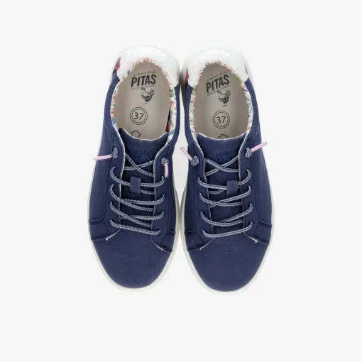 WALK IN PITAS ​ Iris Damen Plateau Schnürer-Damen Halbschuhe